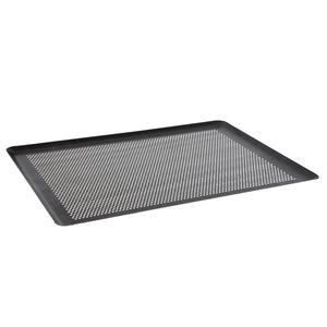 Baking tray with perforations, 40 x 30 cm, aluminum - "de Buyer" brand