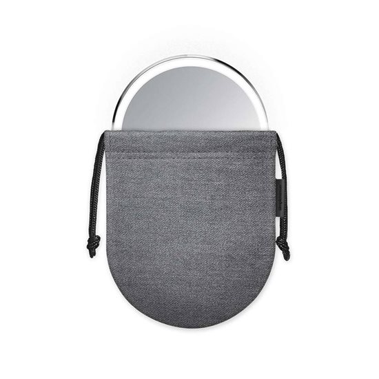 Taschen-Schminkspiegel mit Sensor, 10,4 cm, Brushed – simplehuman