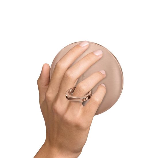 Kozmetično žepno ogledalo s senzorjem, 10,4 cm, Rose Gold - simplehuman