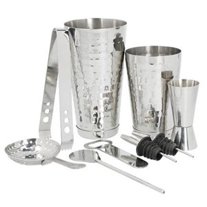 Set for preparing cocktails, stainless steel, 8 pieces – Kitchen Craft