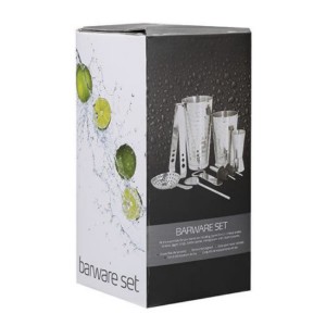 Set per la preparazione di cocktail, acciaio inox, 8 pezzi – Kitchen Craft