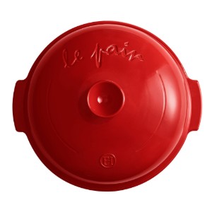 Set per cuocere il pane, ceramica, 28,5cm, Burgundy - Emile Henry