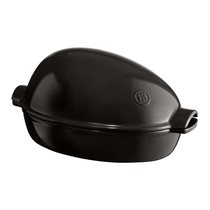 Poultry meat cooking dish 41.5 x 22 x 22 cm / 4 l, <<Charcoal>> - Emile Henry