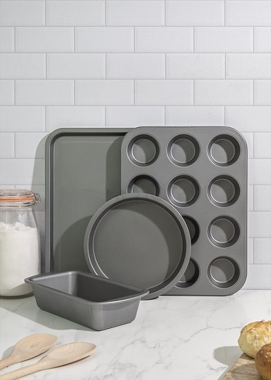 4-dijelni set za pečenje, ugljični čelik – Kitchen Craft