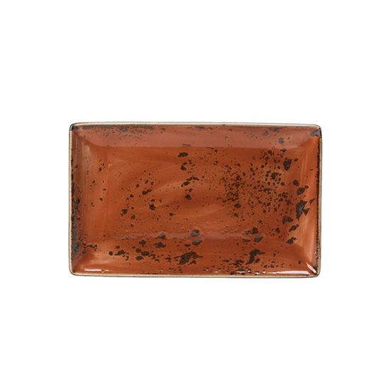 Rektangulär tallrik, 27 × 16,75 cm, "Craft Terracotta" – Steelite