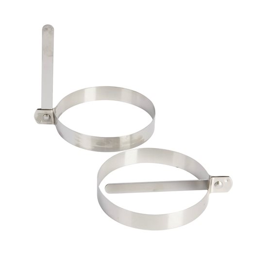 2-piece egg ring set, stainless steel, 8.5 cm - Kitchen Craft