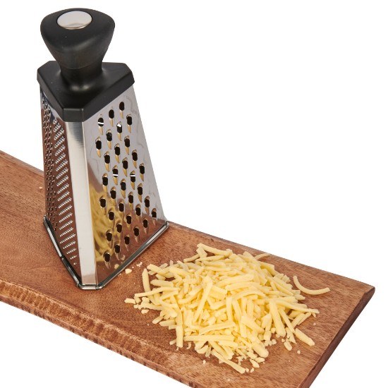 Triangular multifunctional grater, 20 cm, stainless steel - Kitchen Craft