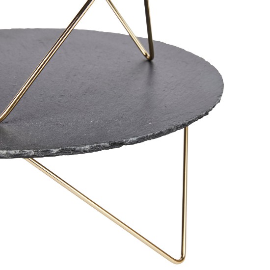 “Artesa” tiered platter, 30.5 × 24 cm, made from slate – produced by Kitchen Craft
