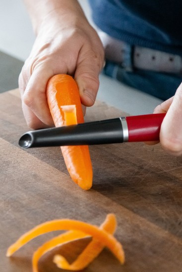 Vegetabilsk og frukt peeler, rustfritt stål, <<Empire Red>> - KitchenAid merke