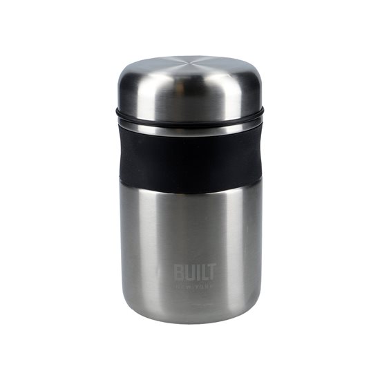 Heat insulated food container, made from stainless steel, 490 ml – “Built” brand