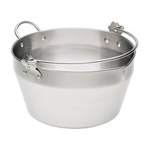Maslin pan, stainless steel, 31 cm/9 l - Kitchen Craft
