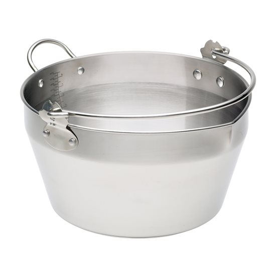 Maslin pan, stainless steel, 31 cm/9 L - Kitchen Craft