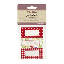 Set of 30 labels for jars, orchids - by Kitchen Craft