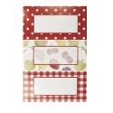 Set di 30 etichette per barattoli, modello frutta - Kitchen Craft