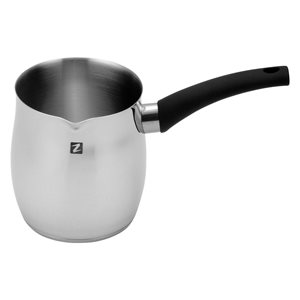 Turkish coffee pot, 1 l, stainless steel - Zokura