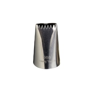 Serrated nozzle for decorating with glaze, 30 mm - by Kitchen Craft