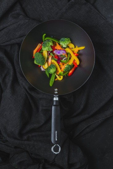 Wok pan 26.5 cm - from the Kitchen Craft brand