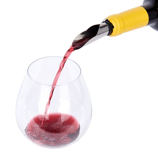 Výtok proti kvapkaniu so zátkou na fľaše vína - Kitchen Craft