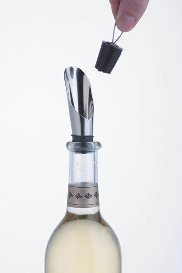 Antidropppip med propp för vinflaskor - Kitchen Craft