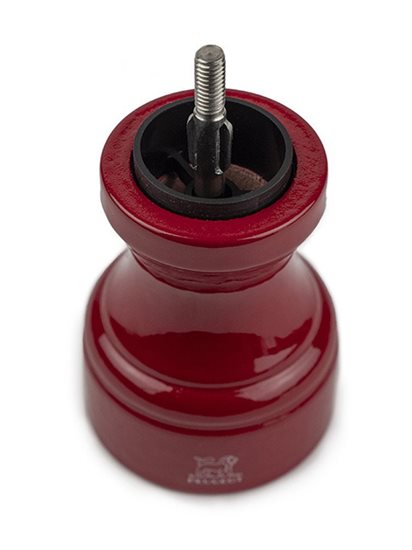 Pepper grinder, 10 cm "Bistro", 'Passion Red' - Peugeot