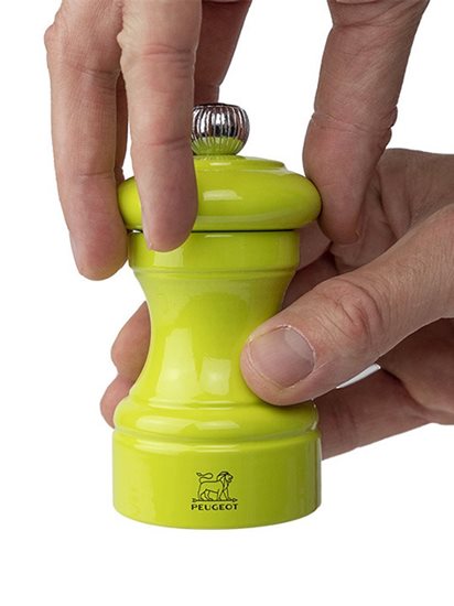 Pepper grinder, 10 cm "Bistro", 'Pistachio' - Peugeot