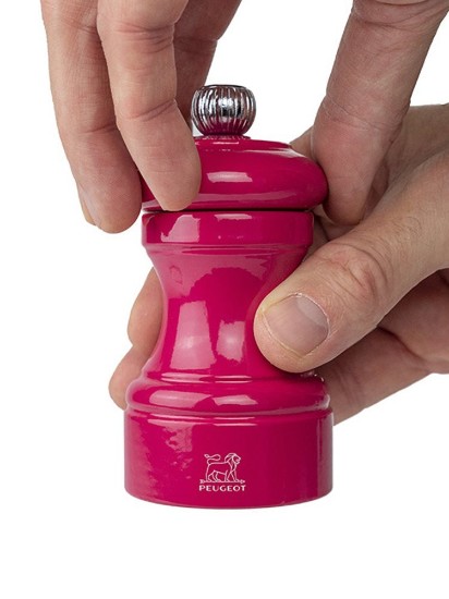 Pepper grinder, 10 cm "Bistro", Candy Pink - Peugeot