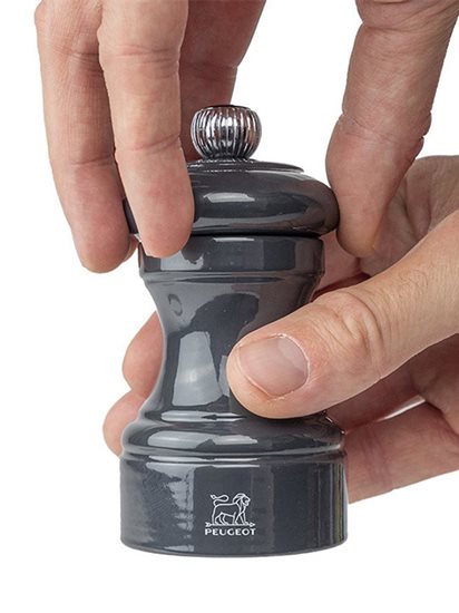 "Bistro" pepper grinder, 10 cm, "Slate Grey" - Peugeot