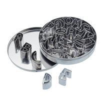 Set of 26 moulds for cakes - by Kitchen Craft