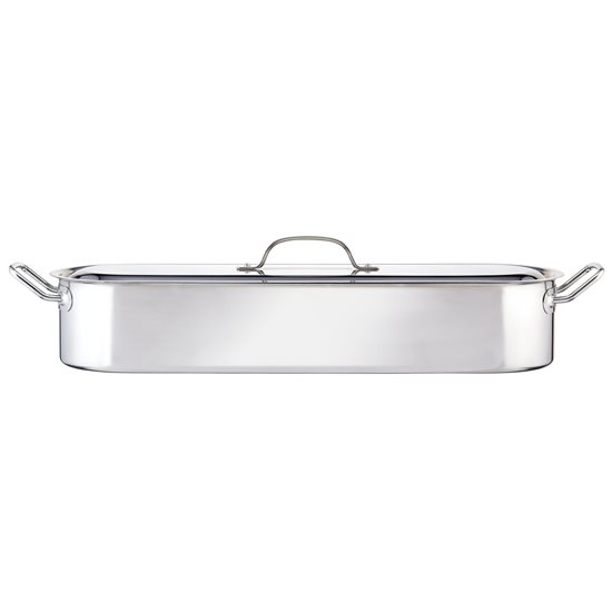 Bandeja de aço inox para peixes, 60 cm - Kitchen Craft