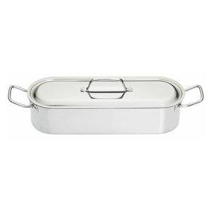 Tray for fish, 45.5 x 15 cm, stainless steel - by Kitchen Craft