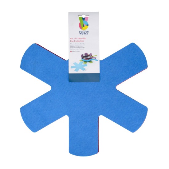 Set of 4 frying pan protection holders - Colourworks