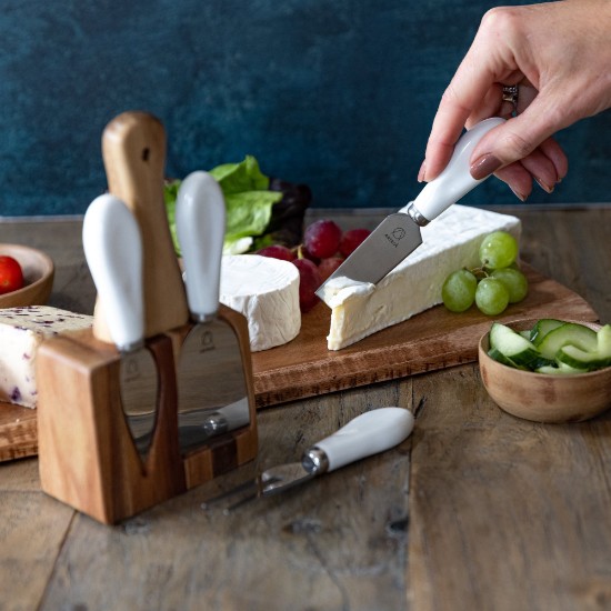 Süt ürünleri için 5 bıçak seti, paslanmaz çelik - Kitchen Craft tarafından