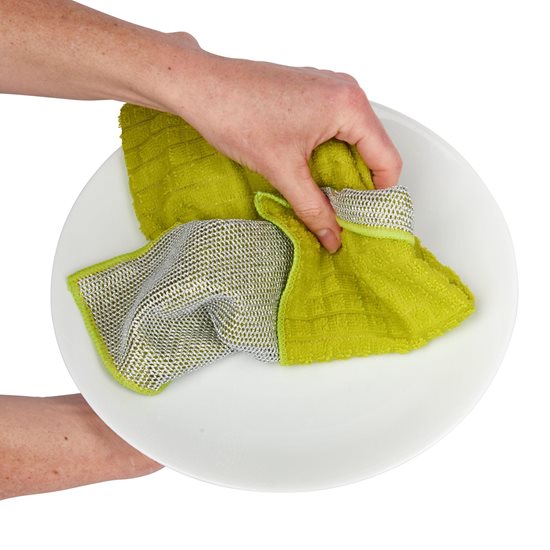 Sæt med 2 håndklæder til opvask, 40 x 40 cm - fra Kitchen Craft