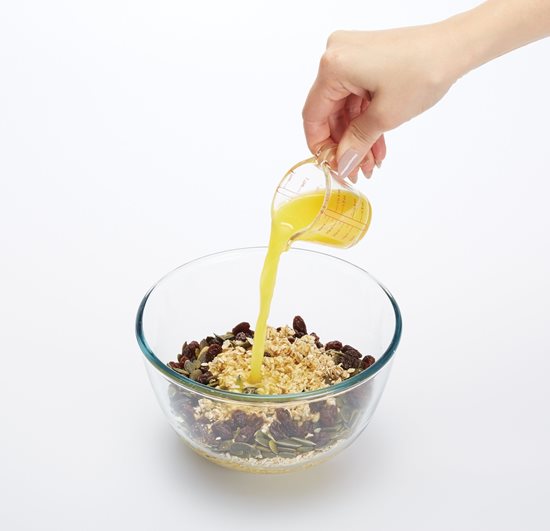 Minikopp för att mäta ingredienser, 50 ml, gjord av glas - från Kitchen Craft