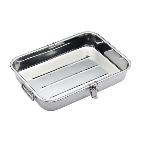 Oven for smoking foods, made from stainless steel, 37.5 × 27 cm – made by Kitchen Craft