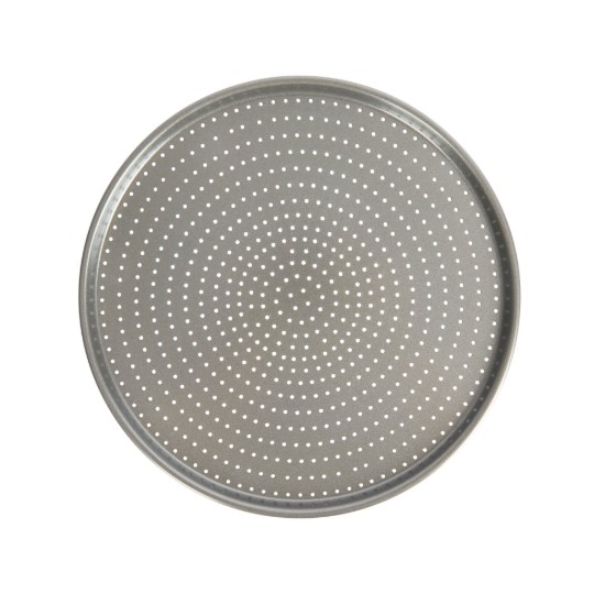 Perforowana blacha do pizzy, stal, 32 cm - Kitchen Craft
