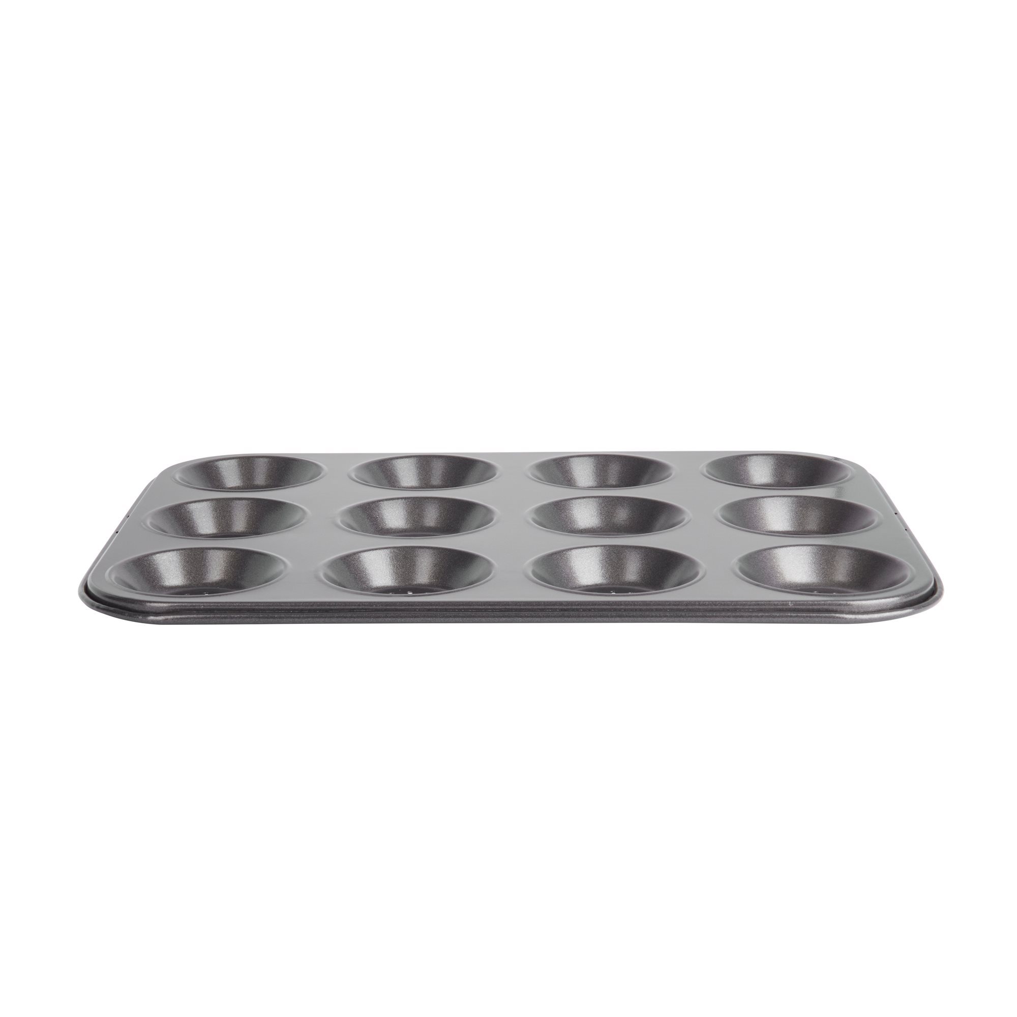 KitchenCraft Non Stick Mini Muffin Tin/Mince Pie Baking Tray, 24 Holes, 35  x 27 cm