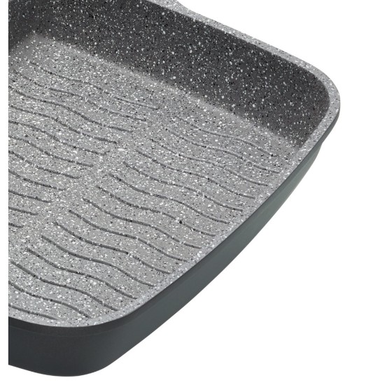 Grill pan 3 compartimentos de alumínio - produzidos por Kitchen Craft