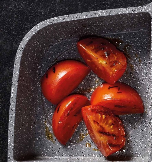 Grill tavası, 3 bölmeli, alüminyum - MasterClass