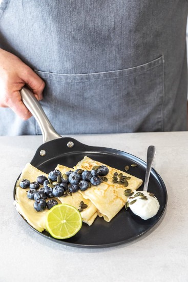 Pancake pan, carbon-steel, 24 cm - Kitchen Craft