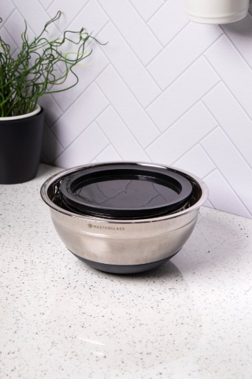 4 parçalı kase seti, paslanmaz çelik - Kitchen Craft