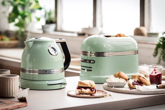 Elektriskā tējkanna, 2400 W, Artisan 1.5L, "Pistachio" krāsa - KitchenAid zīmols