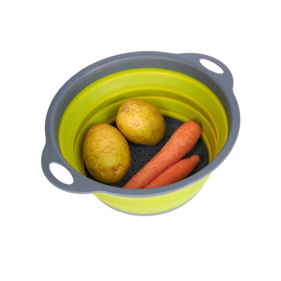 Дуршлаг складной, 24 см, зеленый - Colourworks