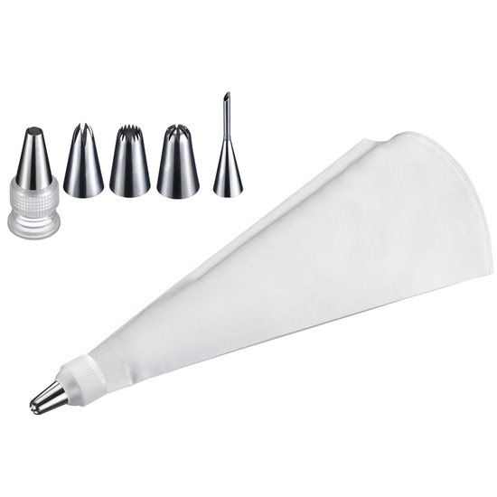 Pastry piping bag with 5 nozzles - Westmark