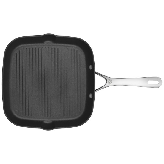 "ALBA" grill frying pan, non-stick, aluminum, 28 x 28 cm - Ballarini