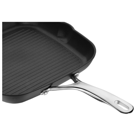 "ALBA" grill frying pan, non-stick, aluminum, 28 x 28 cm - Ballarini