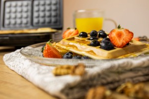 3-in-1 sandwich maker, 2 slices, 800 W - Zokura