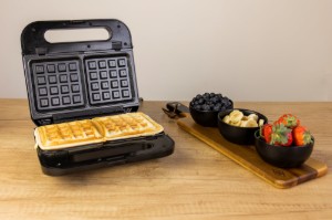 3-in-1 sandwich maker, 2 slices, 800 W - Zokura