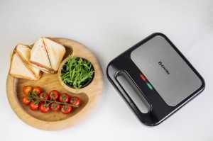 3-in-1 sandwich maker, 2 slices, 800 W - Zokura