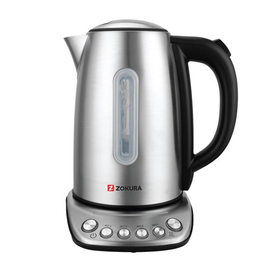 Electric kettle ,1.7 L, 2200 W, 4 preset temperatures - Zokura